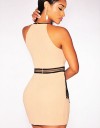 Rochie Crem cu Aplicatii din Dantela LC22421